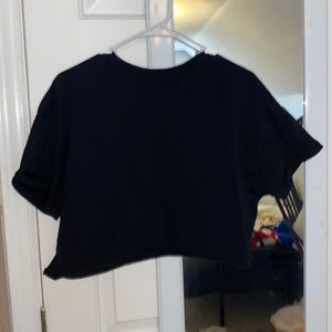 cropped tee